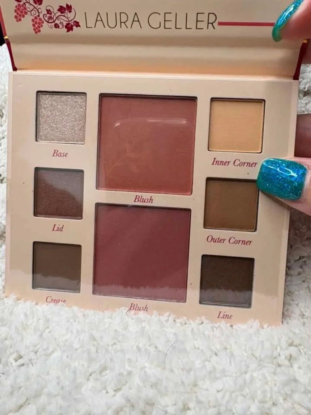Laura Geller Party in a Palette Chalet Chic Face Palette - Pink & Gold